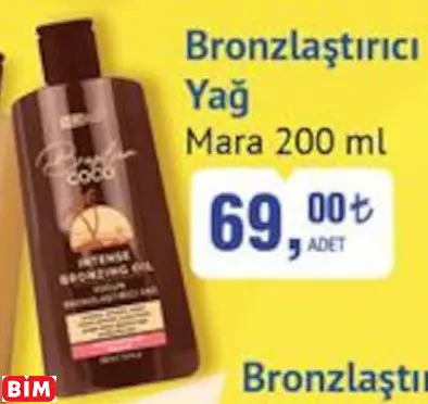 MARA BRONZLAŞTIRICI YAĞ MARA BRONZLAŞTIRICI YAĞ